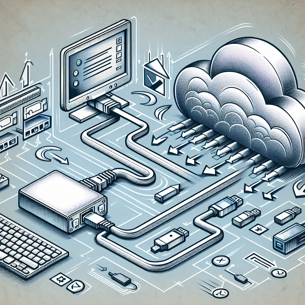 What are the key compatibility considerations for using a network adapter with cloud storage?